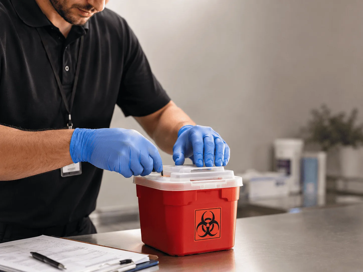Why choose Sharps Waste Disposal in Rombauer, MO